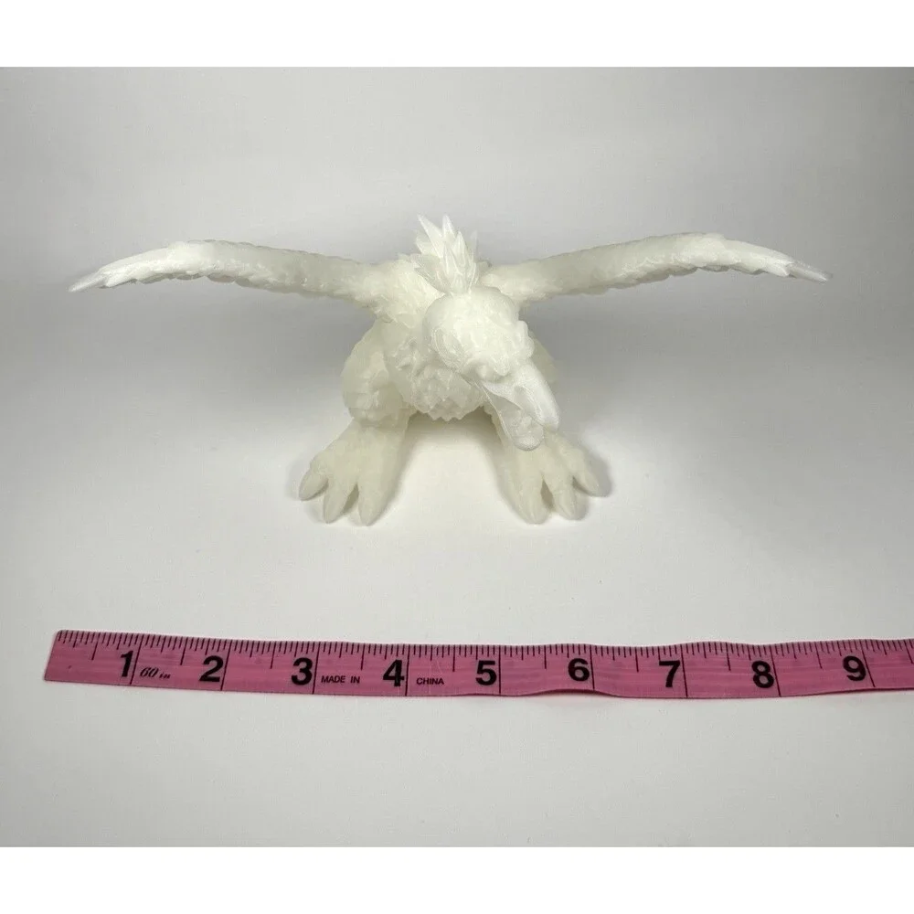 The Giant Claw (1957) Toy Glow In The Dark Monster 9” Wingspan 1950’s Horror